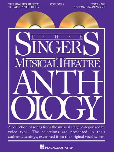 Stock image for Singer's Musical Theatre Anthology - Volume 4: Soprano Accompaniment CDs for sale by Jenson Books Inc