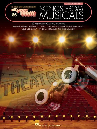 9781423401483: Songs from Musicals: E-Z Play Today Volume 86