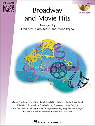 9781423401544: Broadway and movie hits level 2 piano +cd