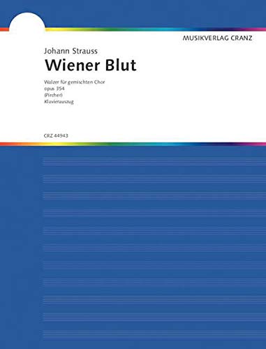 Beispielbild fr WIENER BLUT OP354 ALTO PART Format: Softcover zum Verkauf von INDOO