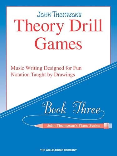 Beispielbild fr Theory Drill Games : Book Three - John Thompson's Piano Series zum Verkauf von BooksRun