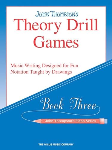 Imagen de archivo de Theory Drill Games : Book Three - John Thompson's Piano Series a la venta por BooksRun