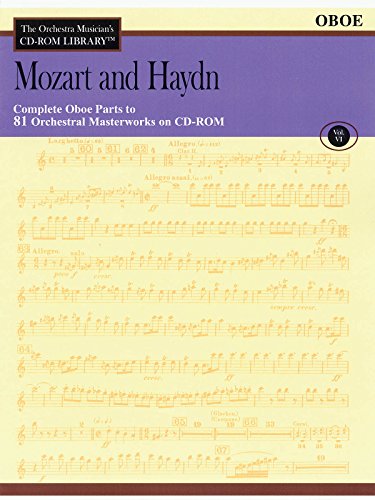 Beispielbild fr Orchestra Musician's CD-ROM Library Volume 6 Oboe Mozart And Haydn zum Verkauf von HPB-Ruby