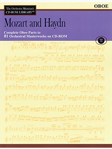 9781423407478: Mozart and Haydn - Volume 6: The Orchestra Musician's CD-ROM Library - Oboe