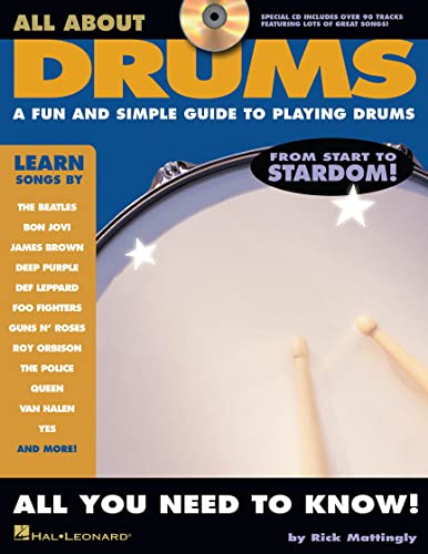 9781423408185: All about drums batterie +cd: A Fun & Simple Guide to Playing Drums: 4