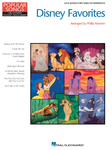 9781423408338: Disney Favourites (Student Piano Library Popular Songs): Popular Songs Arranged by Philip Keveren - 8 Favorites