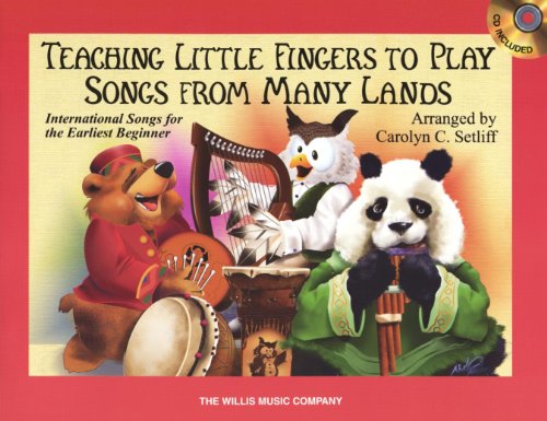 Stock image for Teaching Little Fingers to Play Songs from Many Lands: Piano Solos with Optional Teacher Accompaniments [With CD (Audio)] for sale by ThriftBooks-Atlanta