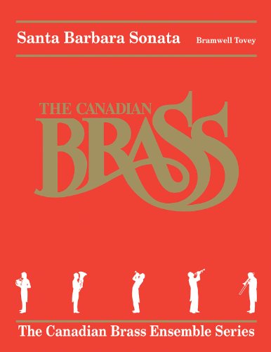 9781423410409: Santa barbara sonata musique d'ensemble -partition+parties separees: The Canadian Brass (Canadian Brass Ensemble)