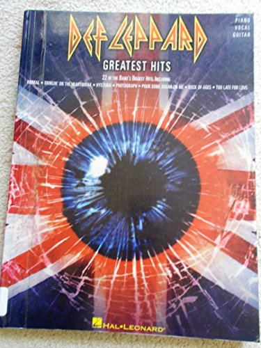 Imagen de archivo de Def Leppard - Greatest Hits Piano, Vocal and Guitar Chords a la venta por GoldBooks