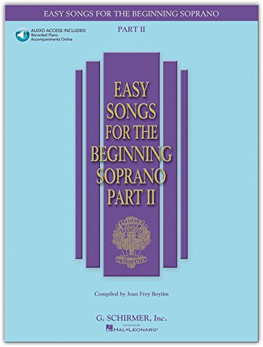9781423412137: Easy Songs for the Beginning Soprano - Part II