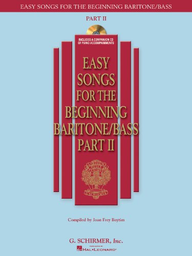 Stock image for Easy Songs for the Beginning Baritone/Bass - Part II (Bk/Online Audio) for sale by SecondSale