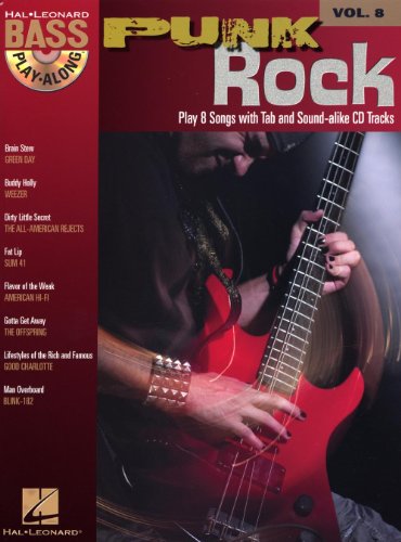 9781423414179: Punk Rock: Bass Play-Along Volume 8 (Bass Play-along, 8)