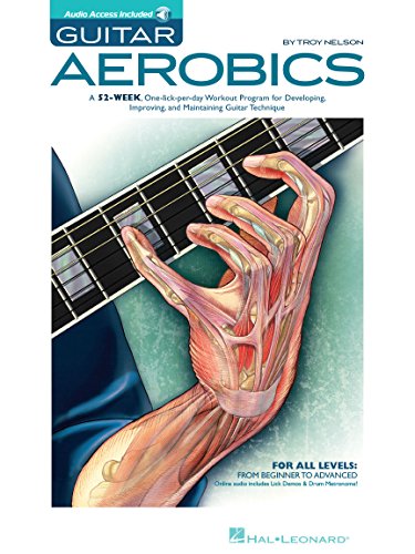 9781423414353: Guitar Aerobics: A 52-Week, One-lick-per-day Workout Program for Developing, Improving and Maintaining Guitar Technique Bk/online audio