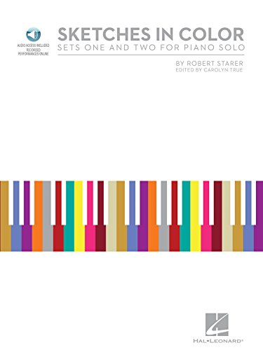 Imagen de archivo de Robert Starer - Sketches in Color: Sets One and Two for Piano Solo a la venta por Your Online Bookstore