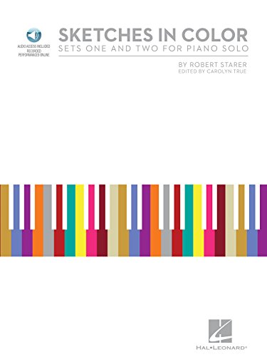 Stock image for Robert Starer - Sketches in Color: Sets One and Two for Piano Solo for sale by Your Online Bookstore