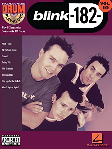 9781423415985: blink-182: Drum Play-Along Volume 10 (Drum Play-Along, 10)