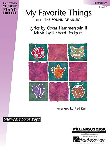 9781423416227: My Favorite Things: Hal Leonard Student Piano Library Showcase Solos Pops Level 2 (Elementary)