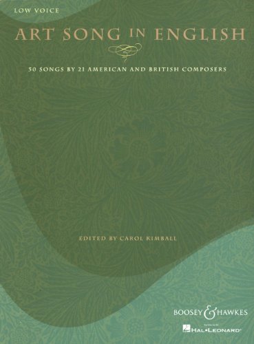 Art Song In English 50 Songs By 21 American And British