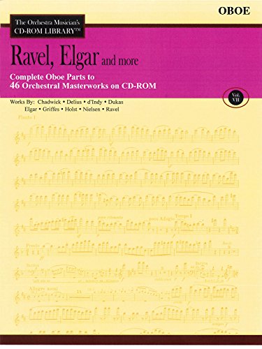 9781423418528: Ravel, Elgar and More: The Orchestra Musician's CD-ROM Library - Oboe