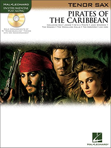 Stock image for Pirates of the Caribbean: for Tenor Sax (Hal Leonard Instrumental Play-along) for sale by HPB-Red