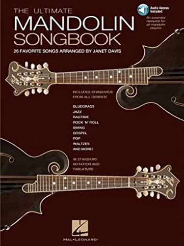 Beispielbild fr The Ultimate Mandolin Songbook (Book/Online Audio) (Book/Online Audio) (Includes Online Access Code): 26 Favorite Songs (Book & CD) zum Verkauf von AwesomeBooks