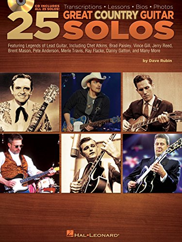 Stock image for 25 Great Country Guitar Solos: Transcriptions * Lessons * Bios * Photos for sale by HPB-Red