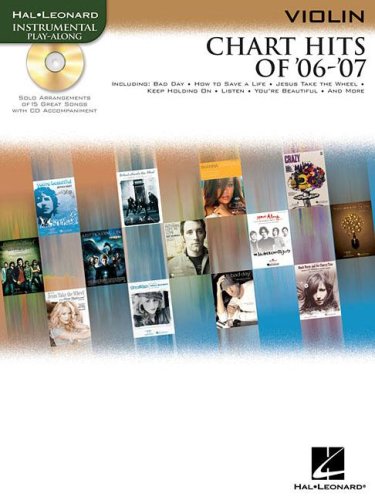 Imagen de archivo de Chart Hits of '06 -'07: Violin Edition a la venta por HPB-Diamond