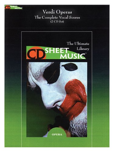 9781423428213: Verdi Operas: The Complete Vocal Scores (2 CD) (9x12)