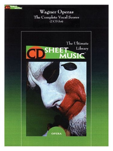 9781423428237: Wagner Operas: The Complete Vocal Scores (2 CD) (9x12)