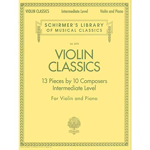 9781423428503: Violin Classics: Schirmer'S Library of Musical Classics - Volume 2078