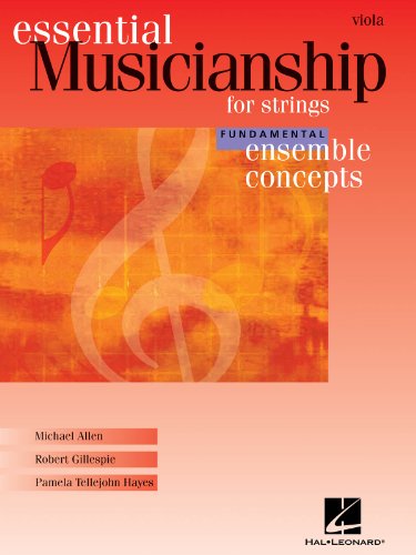 9781423431022: Essential musicianship for strings - ens. concepts -partition+parties separees: Fundamental Level - Viola