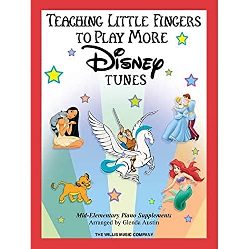 Stock image for Teaching Little Fingers to Play More Disney Tunes: Mid to Later Elementary Solos with Optional Accompaniment for sale by Half Price Books Inc.