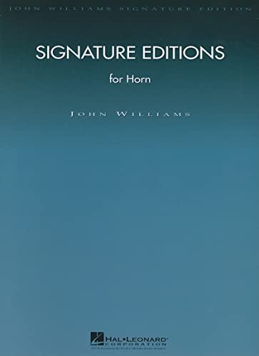 9781423431794: Signature editions for horn cor (John Williams Signature Editions)