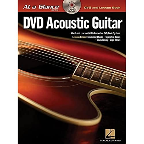 9781423433064: At A Glance Acoustic Guitar Book/Dvd (At a Glance (Hal Leonard))