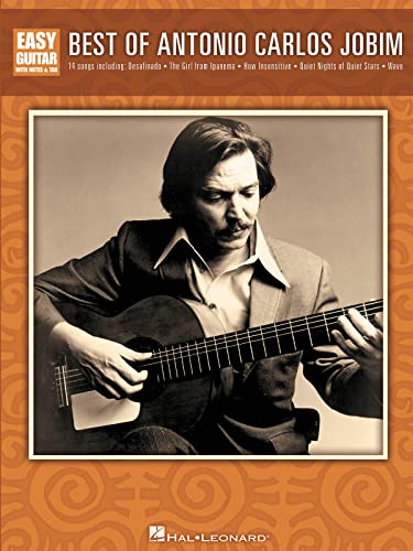 Imagen de archivo de Best of Antonio Carlos Jobim (Easy Guitar With Notes & Tab) a la venta por GF Books, Inc.