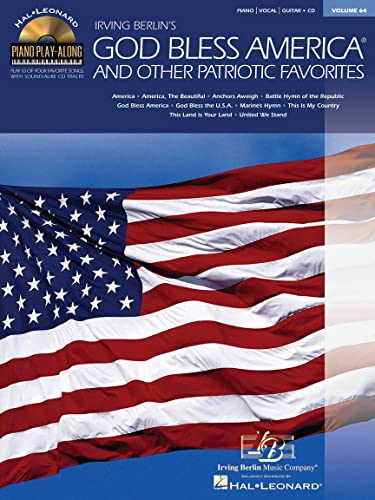 Stock image for God Bless America and Other Patriotic Favorites Piano Play-Along Vol.64 Bk/Cd (Piano Play-Along) for sale by Revaluation Books