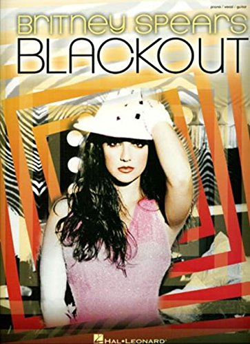 9781423435211: Britney spears: blackout piano, voix, guitare