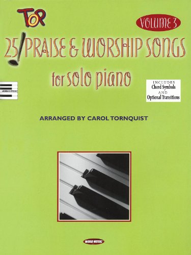 9781423435518: 25 Top Praise & Worship Songs for Solo Piano - Volume 3