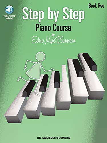 9781423436065: Step by step piano course - book 2 piano +cd