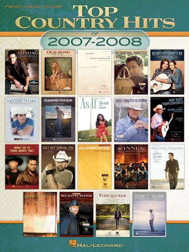 Imagen de archivo de Top Country Hits Of 2007-2008 a la venta por Better World Books