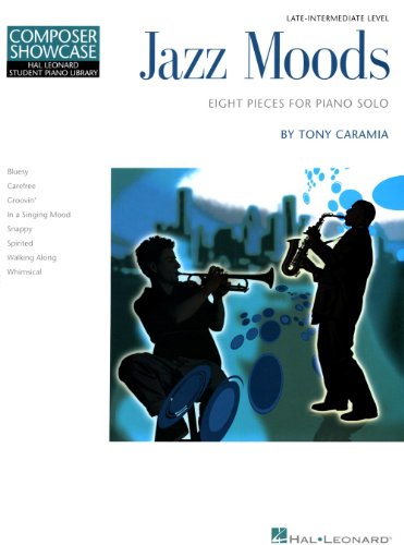 Imagen de archivo de Jazz Moods - Eight Pieces for Piano Solo: Hal Leonard Student Piano Library Composer Showcase Level 5 a la venta por SecondSale