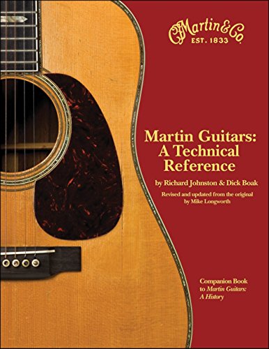 9781423439820: Martin guitars a technical reference (hardback) guitare