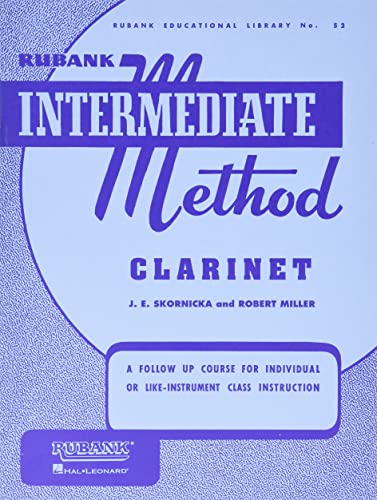 Stock image for Rubank Intermediate Method - Clarinet (Rubank Educational Library, 52) for sale by Patrico Books
