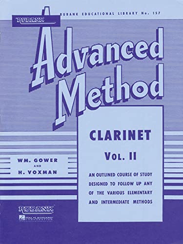 Imagen de archivo de Rubank Advanced Method - Clarinet Vol. 2 (Rubank Educational Library) a la venta por HPB-Emerald