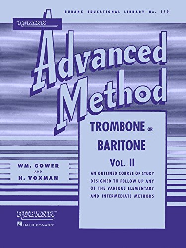 Immagine dell'editore per Rubank Advanced Method - Trombone or Baritone, Vol. 2 venduto da Kennys Bookshop and Art Galleries Ltd.