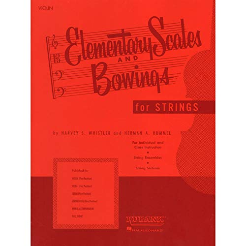 Stock image for Elementary Scales and Bowings - Violin: (First Position) for sale by Lakeside Books