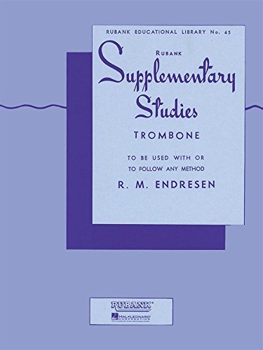 Beispielbild fr Supplementary Studies: Trombone: 45 (Rubank Educational Library) zum Verkauf von WorldofBooks