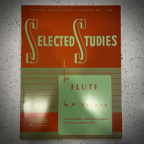 9781423445289: Selected Studies for Flute: Advanced Etues, Scales and Arpeggios in All Major and All Minor Keys: 140 (Rubank Educational Library)