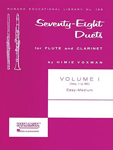 Beispielbild fr 78 Duets for Flute and Clarinet zum Verkauf von Blackwell's