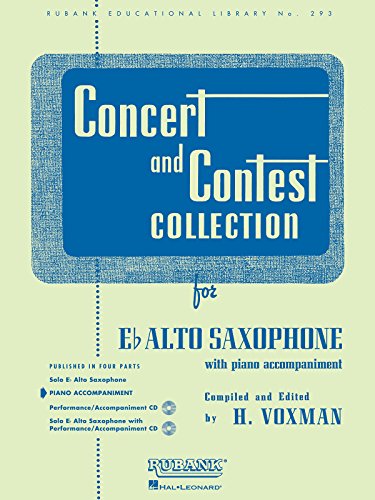 

Concert and Contest Collection for Eb Alto Saxophone: Piano Accompaniment